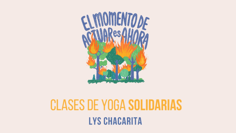 Clase de yoga solidaria en Lulea