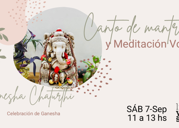 Canto de Mantras: en Septiembre Ganesha Chaturthi